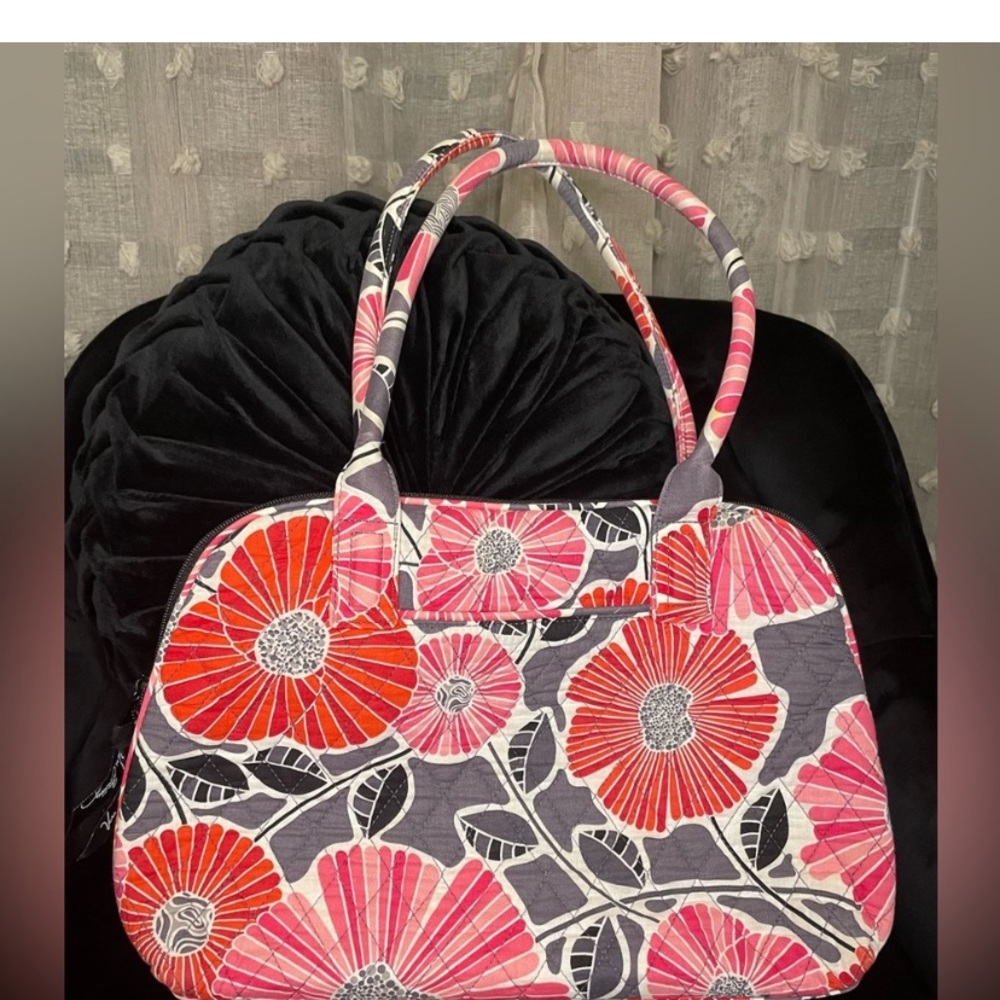 Vera Bradley Handbag red and pink EUC